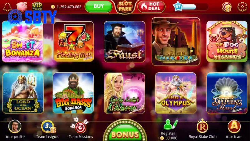 Với các tựa game slot đỉnh cao và siêu chất lượng